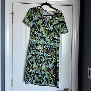 Very figure friendly TB silk dress
